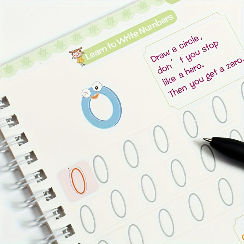 Kids' Magic Learning Book with Pen and Refills