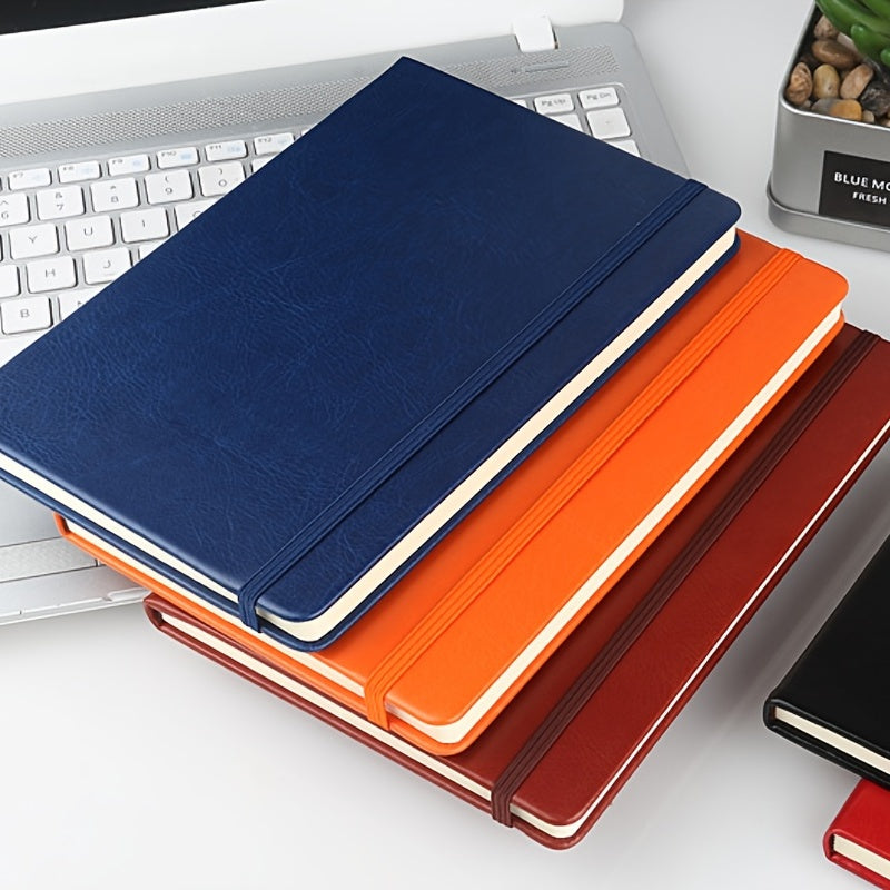 Lined Journal Notebook 200 Pages 5.7 x 8.3 with Elastic Strap