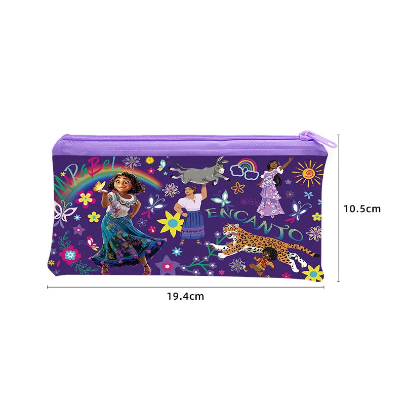 Encanto Stationery Box Set Mirabel Pencil Ruler Eraser Sharpener Case