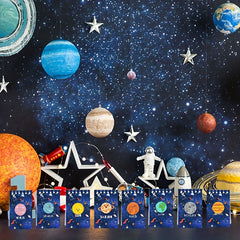 8-Pack Planets Solar System Mini Notebook for Students Space Party Favor