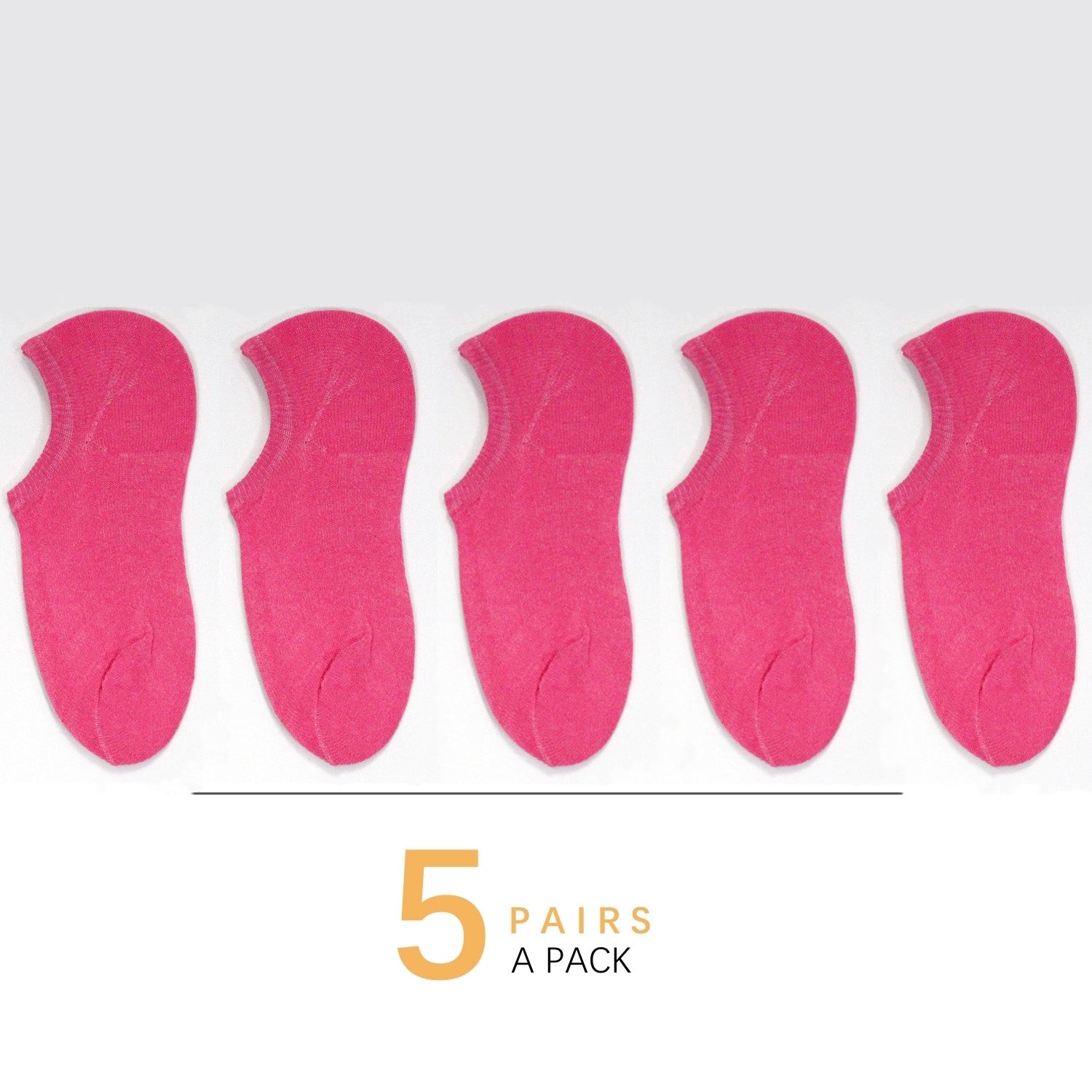 5 Pairs Comfy & Lightweight Ankle Socks Women's Stockings