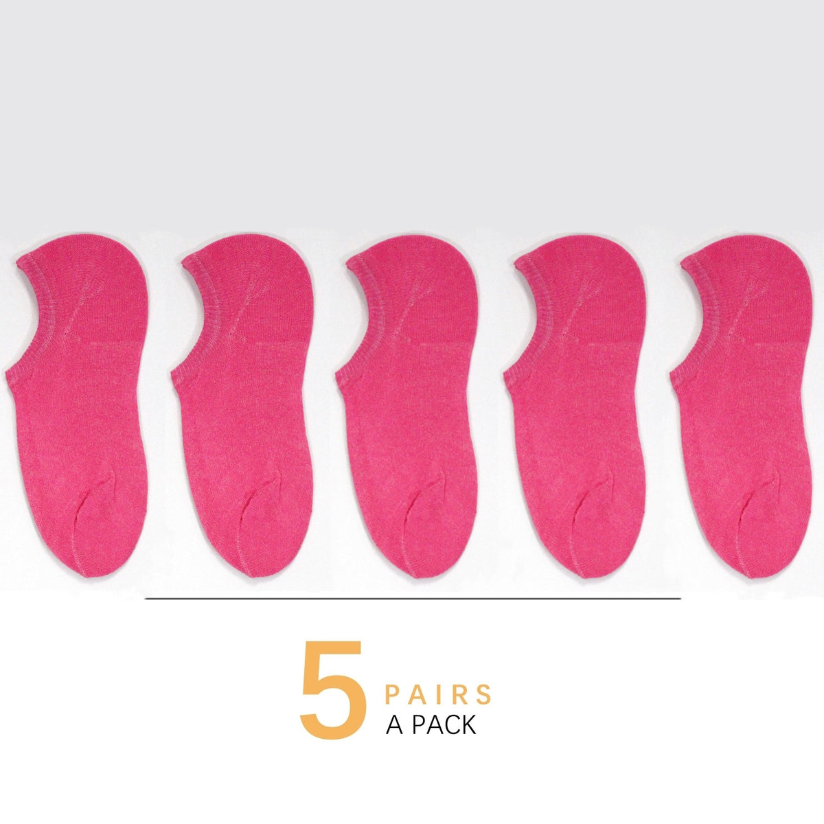 5 Pairs Comfy & Lightweight Ankle Socks Women's Stockings