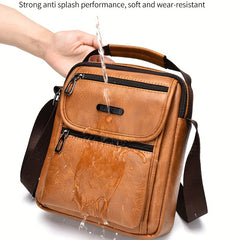 WEIXIER Men's Waterproof Business Messenger Bag