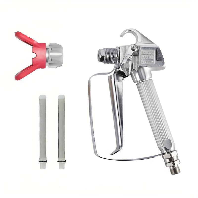 Airless Paint Spray Gun Set with Swivel Joint & 517 Tip