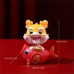 Resin Dragon Cartoon Decoration for Home