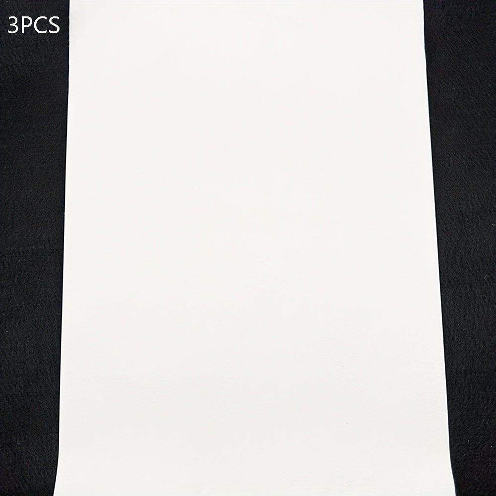 Water Soluble Non-woven Fabric Backing Cloth for Embroidery - 3pcs/5pcs