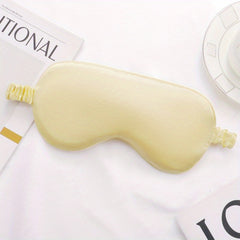 Silk Like Sleeping Eye Mask Blindfold Rest Relax Eye Shade Cover