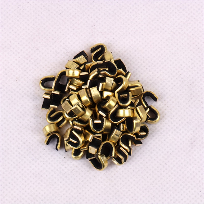 10pcs Bow String Brass Nock Points Archery Accessory
