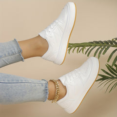 Women's Breathable Skate Shoes Casual Lace Up Outdoor Shoes