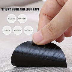 5pc Adhesive Fastener Dots Stickers Double Sided for Sofa Bed Sheet Carpet Table