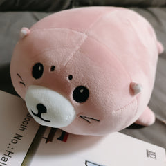Harbor Seal Plush Toy Soft Stuffed Animal for Nurseries