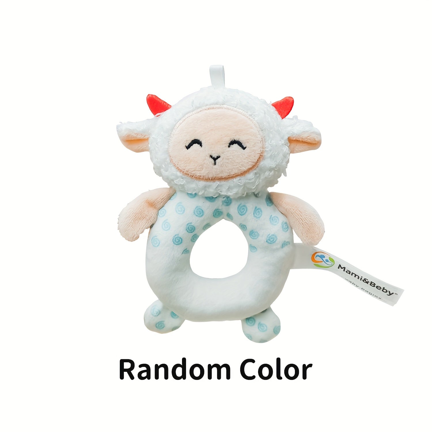 Cartoon Sheep Musical Rattle Toy for Baby Car Seats Walks & Playtime