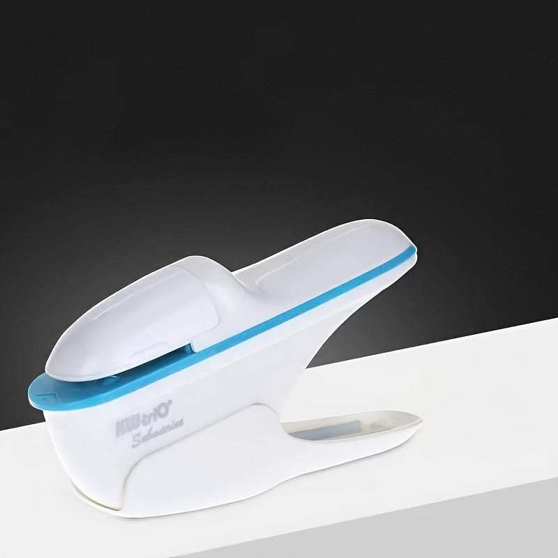 Portable Handheld Ergonomic Stapler Heavy Duty Mini Desk Nailless Stapler
