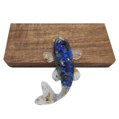 Crystal Stone Gravel Goldfish Shape Small Jewelry Gift