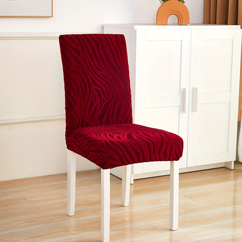 1pc Universal Dining Chair Cover Elastic Stool Set Cover Backrest Cushion