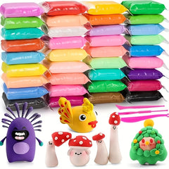 Magic Clay 36 Colors Model Clay with Tools Soft Ultra Light Toy Gift