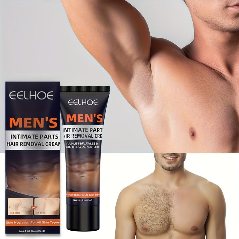 60ml Men's Hair Removal Cream Gentle Body Hair Removal