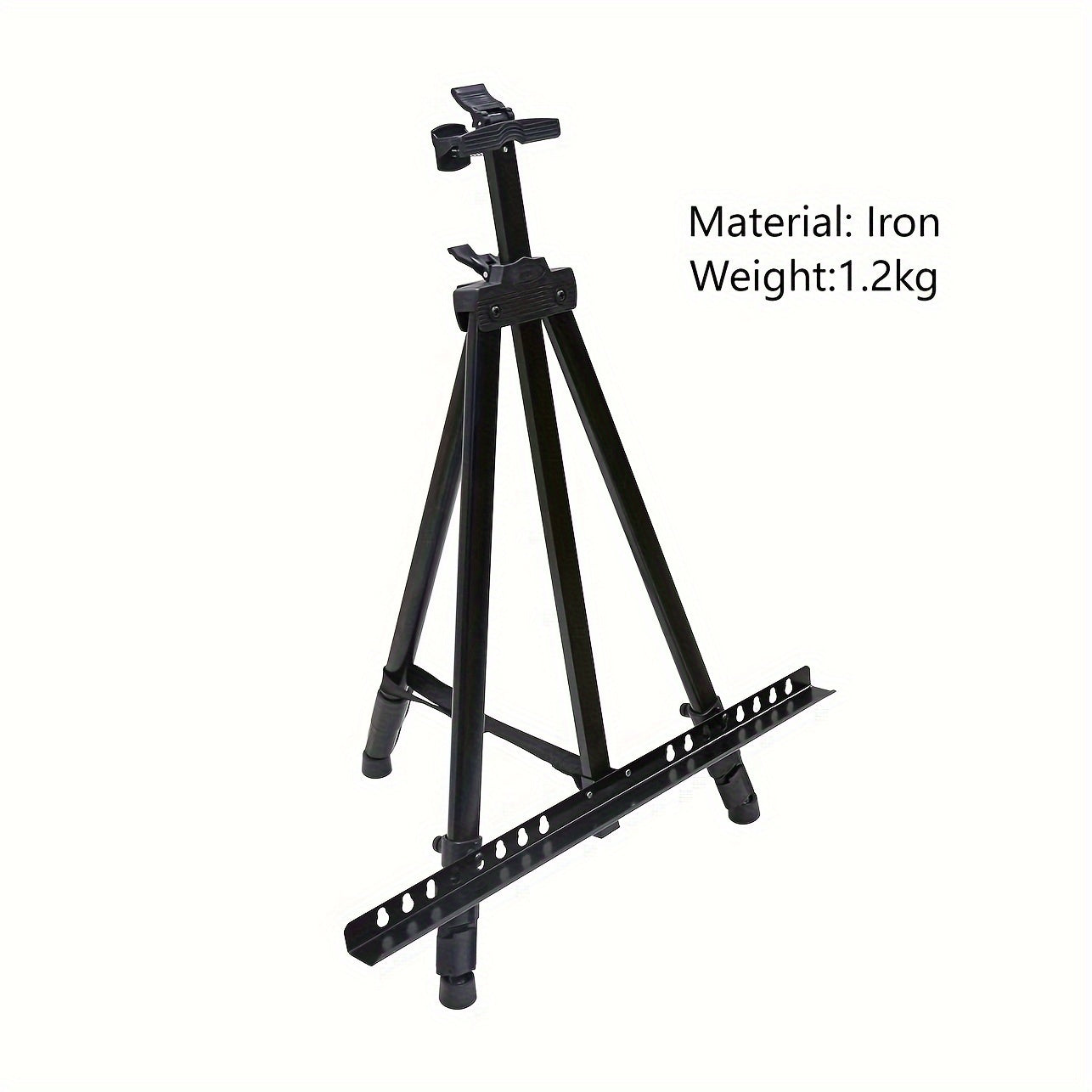 Aluminum Tripod Easel Stand Adjustable Height 21-65 in with Carry Bag