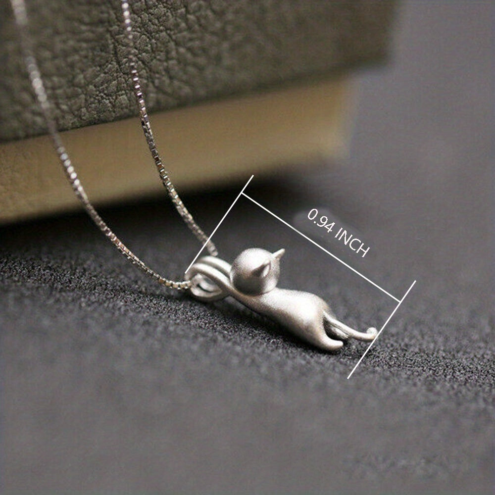 Cat Shape Pendant Necklace For Women Daily Casual Party Jewelry