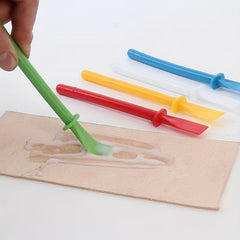 Leather Art Elastic Adhesive Sheet Coating Scraping PP Material