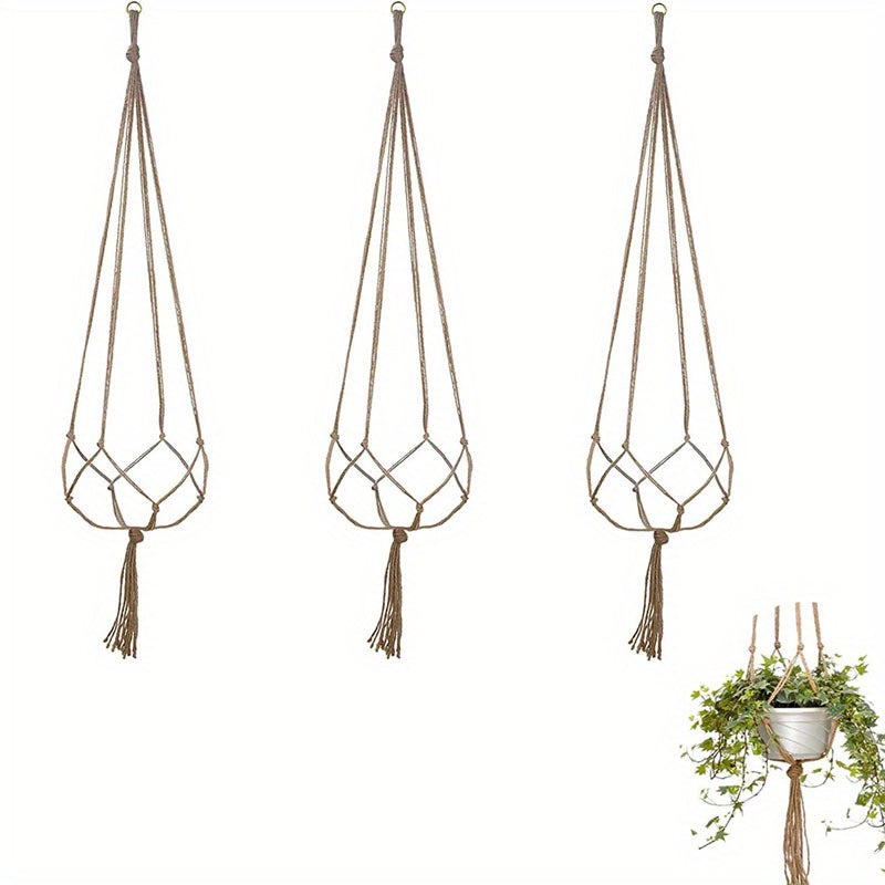 Plant Hanger Indoor Hanging Planter Basket Boho Home Decor