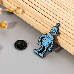 Animation Future Robot Brooch Clothing Accessory