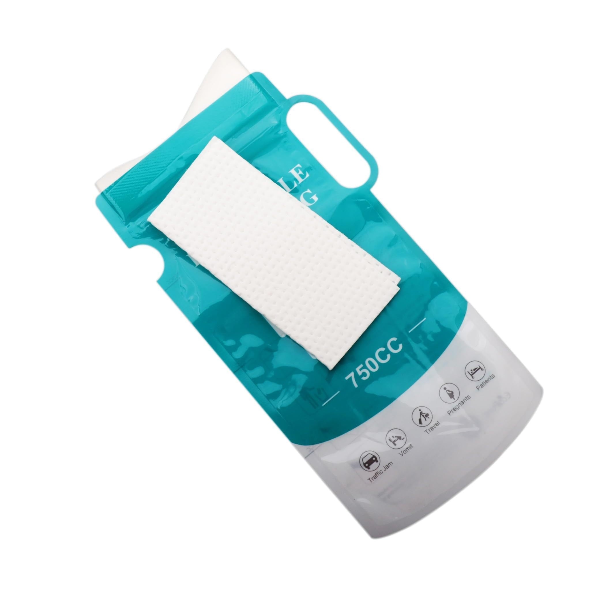 Disposable Urinal 750ML Camping Pee Bags 12pcs