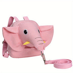 Kids Elephant Backpack With Anti-lost Rope