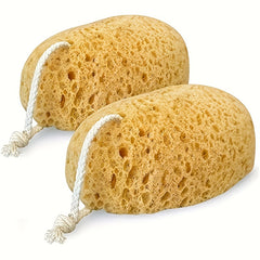 5 Pcs Exfoliating Bath Sponge Natural Seaweed Honeycomb Sponge