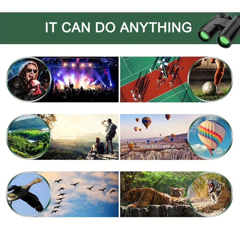 Lightweight HD BAK4 Binoculars for Adults & Kids