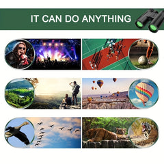 Lightweight HD BAK4 Binoculars for Adults & Kids