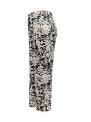  Boho Pants Women's Plus Allover Floral Print Wide Leg Trousers