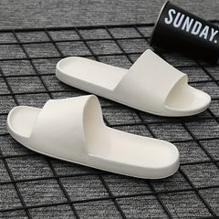 Men Slides Lightweight Non Slip Open Toe Quick Dry Slippers