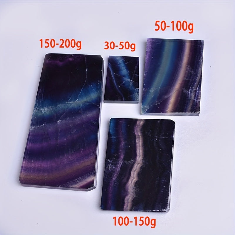 Colorful Fluorite Flake Mineral Ornaments for Home and Office Use