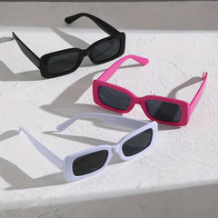 Y2K Rectangle Sunglasses Anti Glare UV400