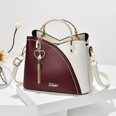 Tassel Crossbody Bag Top Ring Office Purse