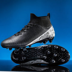 Youth High-Top Spiked Football Cleat for Training & Competition