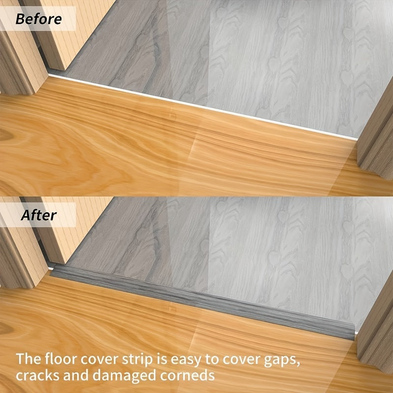 Floor Transition Strip Self-Adhesive 5.08cm Wide Vinyl Floor Divider Strip