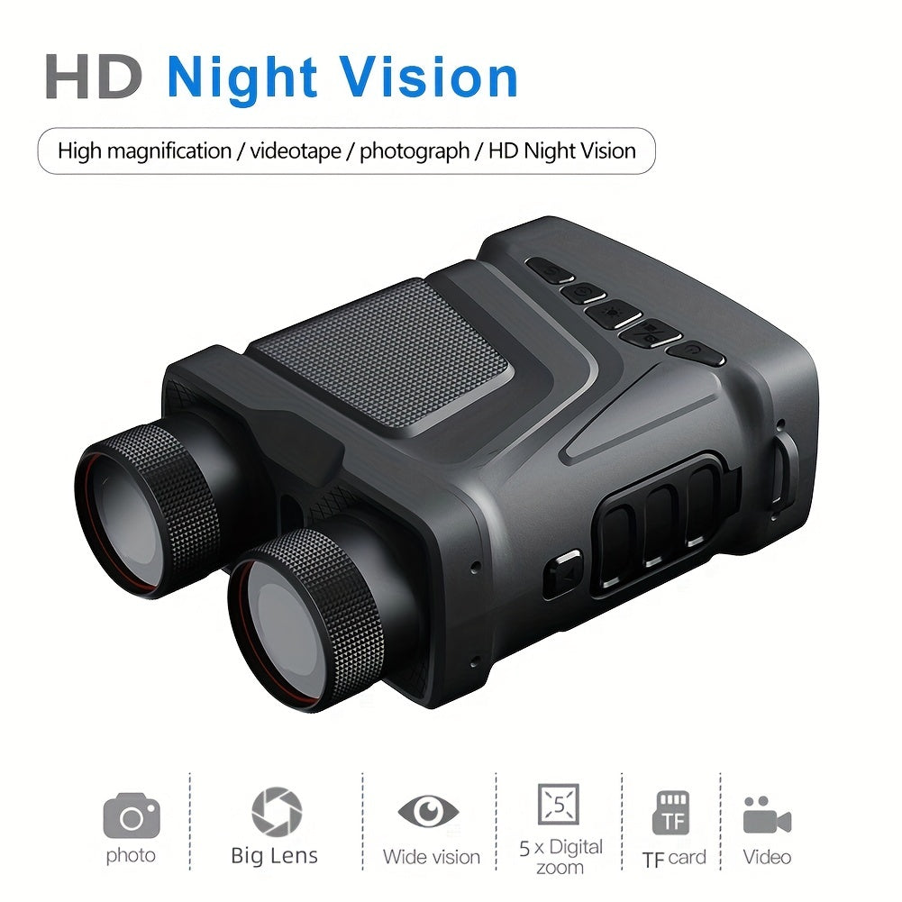 1080P Infrared Night Vision Binocular Telescope 5X Zoom