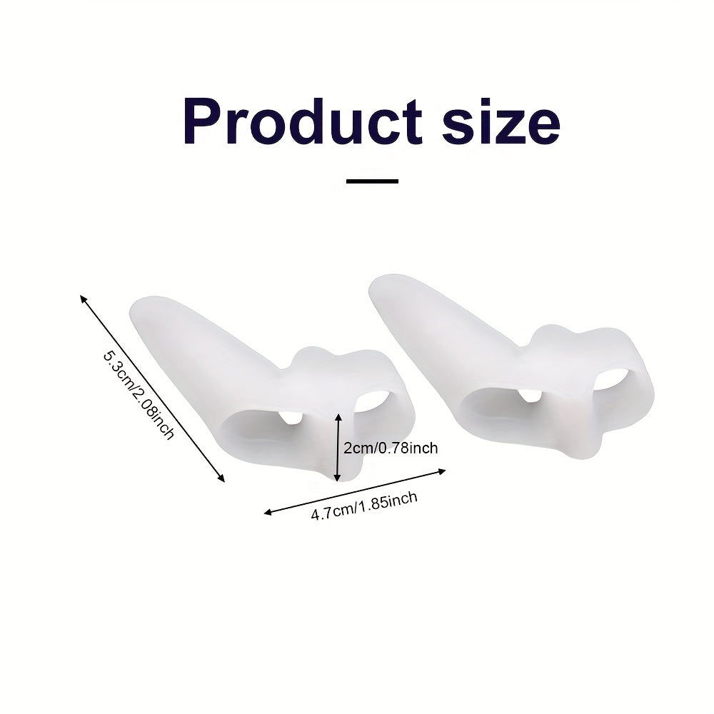 Silicone Toe Protector for Hallux Valgus Correction - Home and Night Use