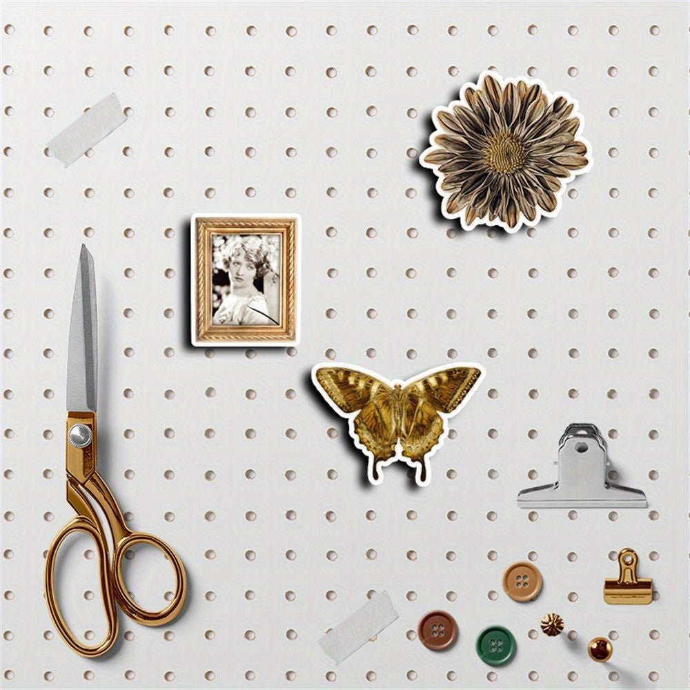 Vintage Paper Stickers Retro Dusk Scrapbooking DIY 50pcs