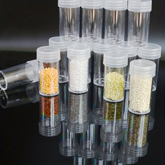 Mini Bottle Bead Storage Container Diamond Painting Tools