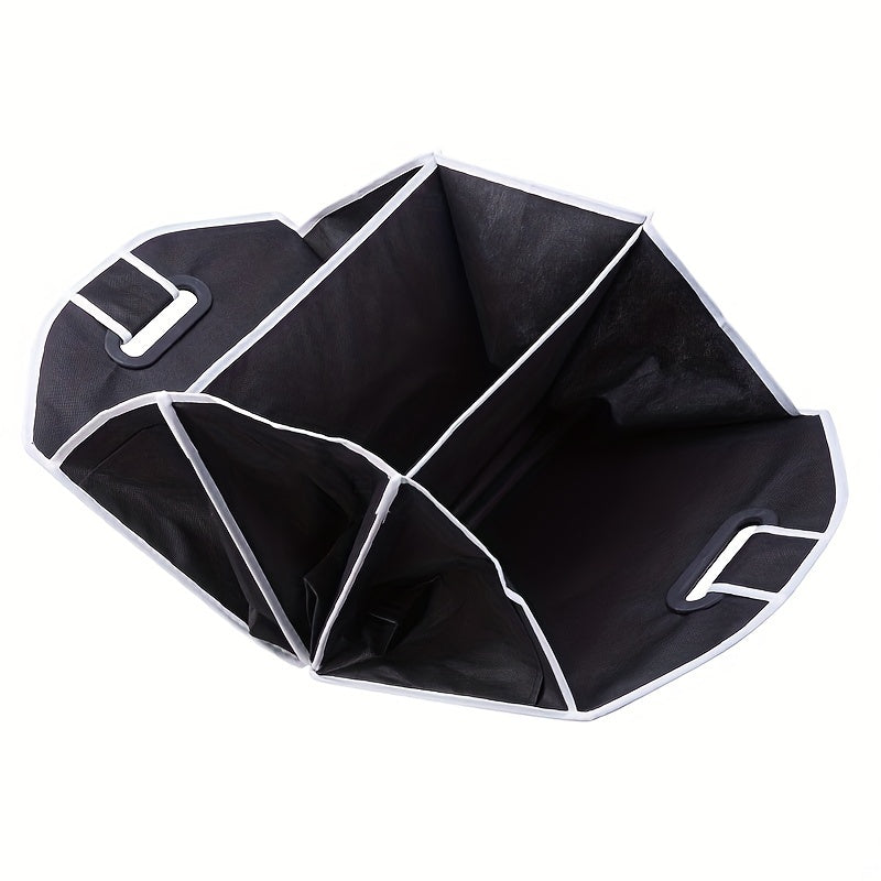 Car Trunk Storage Box Non-woven Folding Handle Bag Edge Finishing
