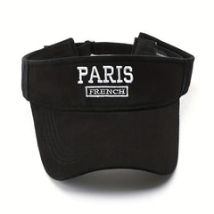 Men's Street Letter Embroidery Sun Protection Cap