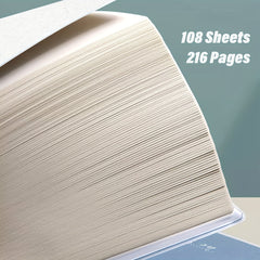 B5 Waterproof Soft Surface PP Glue Cover Notebook