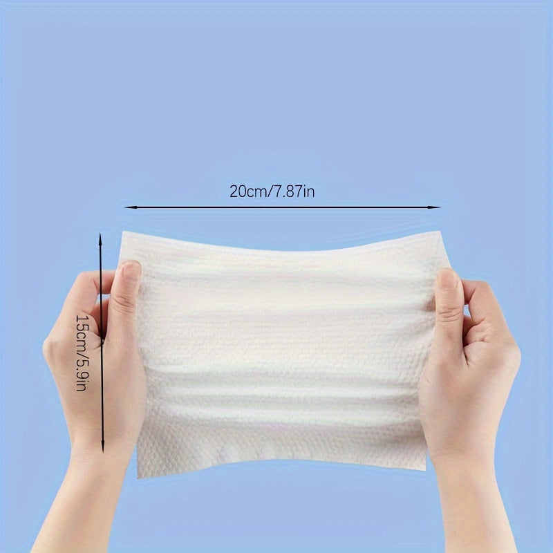 100pcs Disposable Detachable Towels Soft Facial Cleaning Cloth