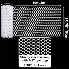Child Safety Net Balcony Plastic Wire Mesh Fence 10ft X 44 H