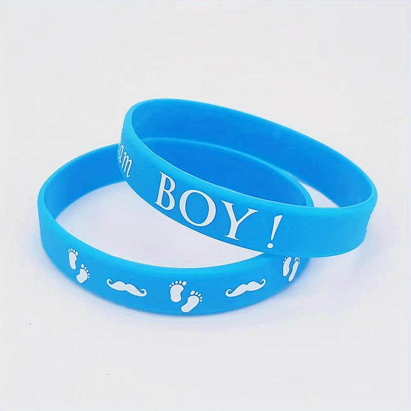 1 Pc Boy Girl Silicone Sports Bracelet