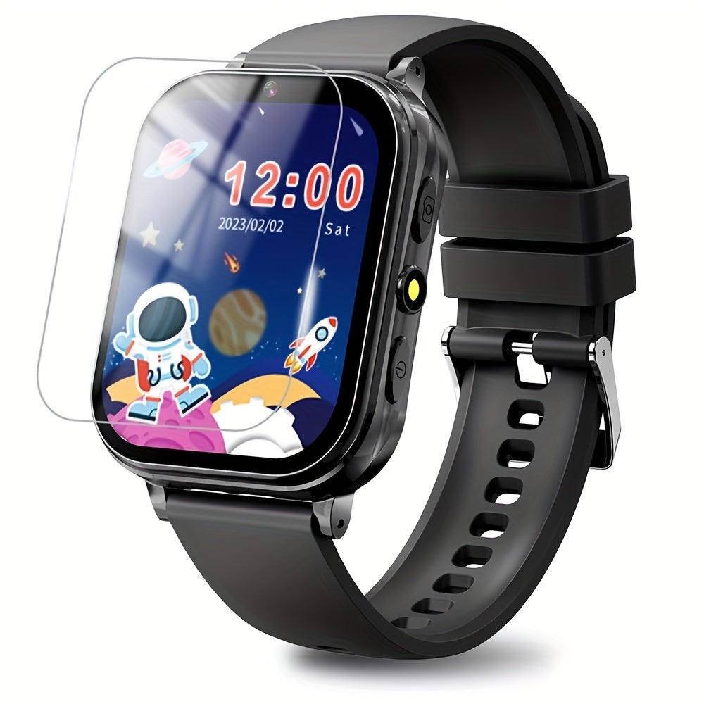 Pink Kids Smartwatch with HD Touch Screen Educational Games Music & Camera