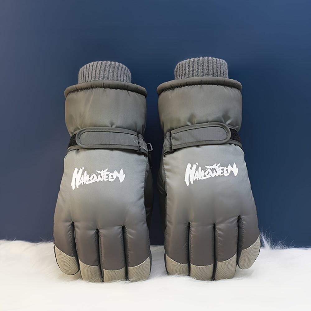 Waterproof Winter Snowboard Gloves - 1 Pair